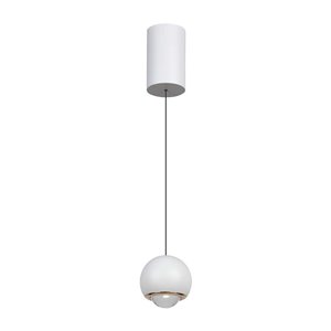 5W LED Hanging Pendant Light White Body 3000K