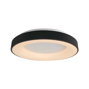 49W LED Decorative Ceiling Light 60*9CM Black Body 3000K