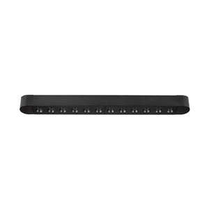 12W LED Magnetic Linear Spot Light Slim 6400K Black Body