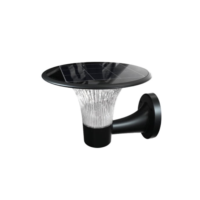 15W LED Solar Wall ight Diamond LiFePO4 Battery 3.2V 6000mA CCT: 6000K+4000K Black 15W LED Solar Wall ight Diamond LiFePO4 Battery 3.2V 6000mA CCT: 6000K+4000K Black