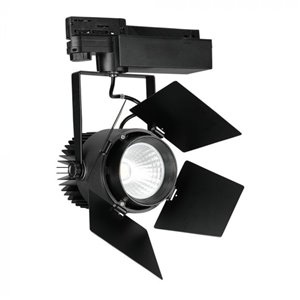33W LED Tracklight SAMSUNG CHIP Black Body 4000K