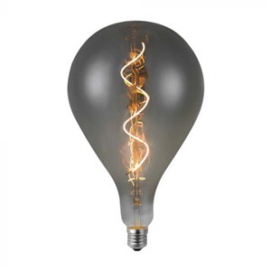 LED Bulb - 4W Filament Spiral A160S 2700K Smoky Glass