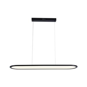 24W LED Hanging Lamp (80*104CM) 3000K Black Body