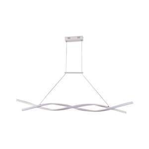 30W LED Designer Hanging Lamp (120*100CM) 3000K White Body