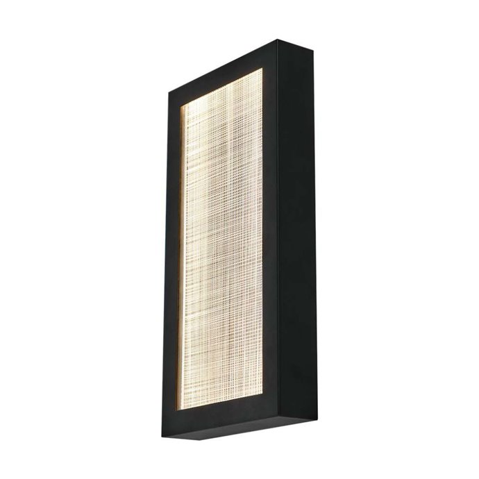 20W LED Outdoor Wall Light (W200*D50*H400mm) 3000K Black Body IP65 20W LED Outdoor Wall Light (W200*D50*H400mm) 3000K Black Body IP65
