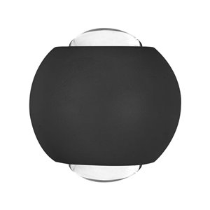 2W LED COB Downlight 4000K Black Body