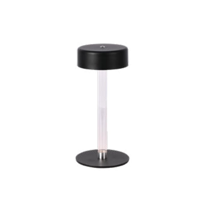 3W LED Table Lamp (D120*260) 3IN1 Black+Transperent Center Pillar 3W LED Table Lamp (D120*260) 3IN1 Black+Transperent Center Pillar