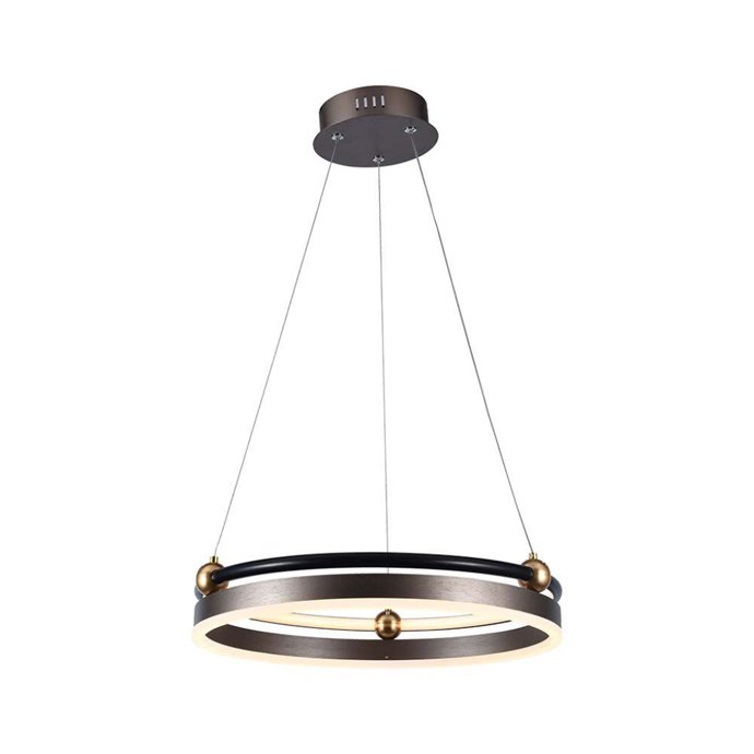 20W LED Designer Hanging Lamp Single Ring 3000K Coffee Body 20W LED Designer Hanging Lamp Single Ring 3000K Coffee Body