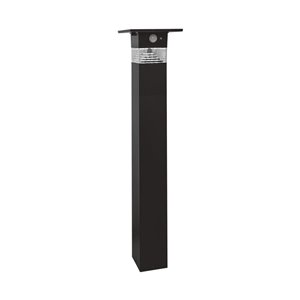 3W LED Solar Bollard Lamp With Pir Sensor & Battery 2200MA LI 3.7V