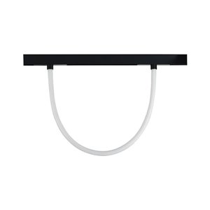 11W LED Magnetic Track Light Flexible Tube  1M CCT: 3000K Dimmable Black Body