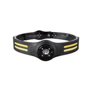 8W SMD+8W COB 470lm Front LED Torch with Silicone Belt and USB C Rechargeable Battery IP43