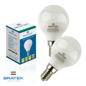 Lampadina Led E14 7W Miniglobo