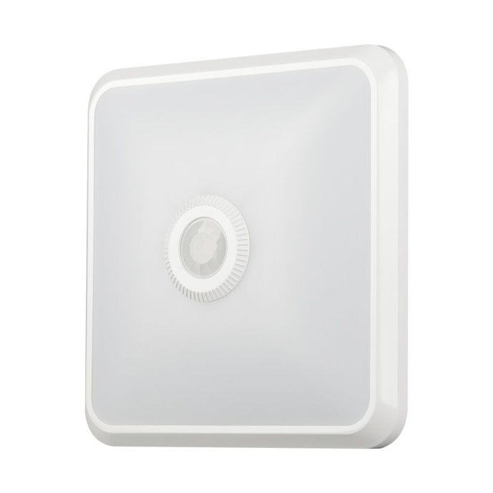 12W LED PIR Sensor Lamp SAMSUNG CHIP 3IN1 Square White Body 12W LED PIR Sensor Lamp SAMSUNG CHIP 3IN1 Square White Body