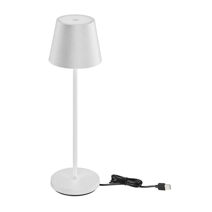 1.5W LED Table Lamp 3000K IP54 Sand White Body 1.5W LED Table Lamp 3000K IP54 Sand White Body