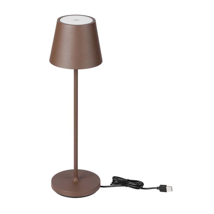 1.5W LED Table Lamp 3000K IP54 Sand Corten Body 1.5W LED Table Lamp 3000K IP54 Sand Corten Body