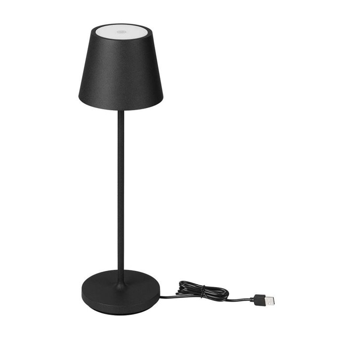 1.5W LED Table Lamp 3000K IP54 Sand Black Body 1.5W LED Table Lamp 3000K IP54 Sand Black Body