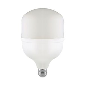 LED Bulb - 50W Plastic T140 6500K E27 With E40 Ring
