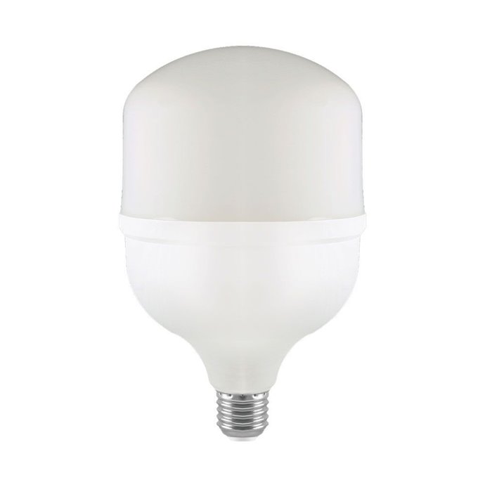 LED Bulb - 50W Plastic T140 4000K E27 With E40 Ring