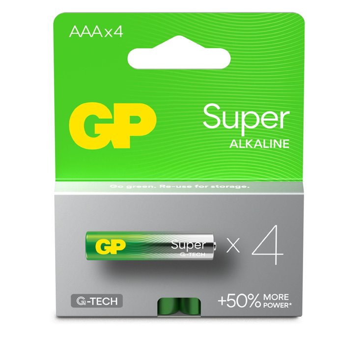 Batteria Super Alcalina 1,5V Mini Stilo AAA / 24A-2U4 / LR03 (Confezione 4 Pezzi) Batteria Super Alcalina 1,5V Mini Stilo AAA / 24A-2U4 / LR03 (Confezione 4 Pezzi)