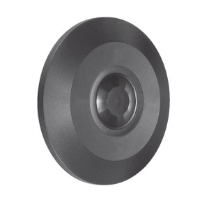 PIR Ceiling Sensor Flat Full Black