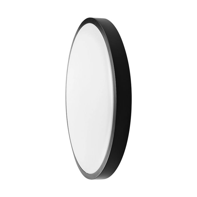 24W LED Dome Light With Sensor SAMSUNG Chip 4000K Round Black Frame IP44 24W LED Dome Light With Sensor SAMSUNG Chip 4000K Round Black Frame IP44