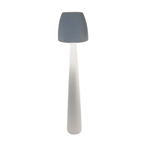 3W LED RECHARGEABLE TABLE LAMP 80x370MM 3IN1 DIMMABLE WHITE BODY