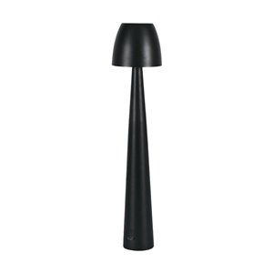3W LED RECHARGEABLE TABLE LAMP 80x370MM 3IN1 DIMMABLE BLACK BODY