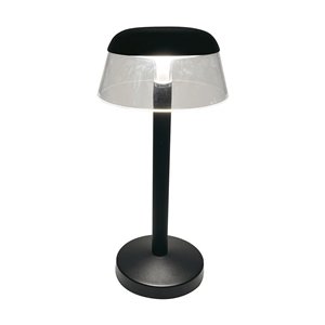 3W LED RECHARGEABLE TABLE LAMP 130x285MM 3IN1 DIMMABLE BLACK BODY