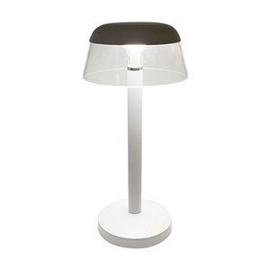 3W LED RECHARGEABLE TABLE LAMP 130x285MM 3IN1 DIMMABLE WHITE BODY