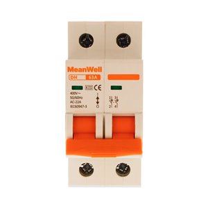 Sezionatore MeanWell 2P 2M 63A AC 400V IP20 IEC60947