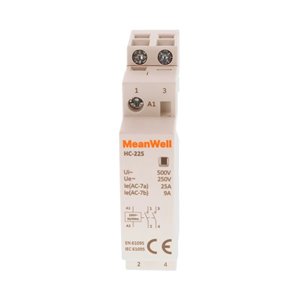 Contattore MeanWell 2P 1M 2NO 25A AC 230V IP20