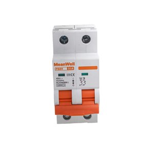 Interruttore Magnetotermico MeanWell Curva D 2P 2M 10kA D16A AC 400V IP20 IEC60898-1
