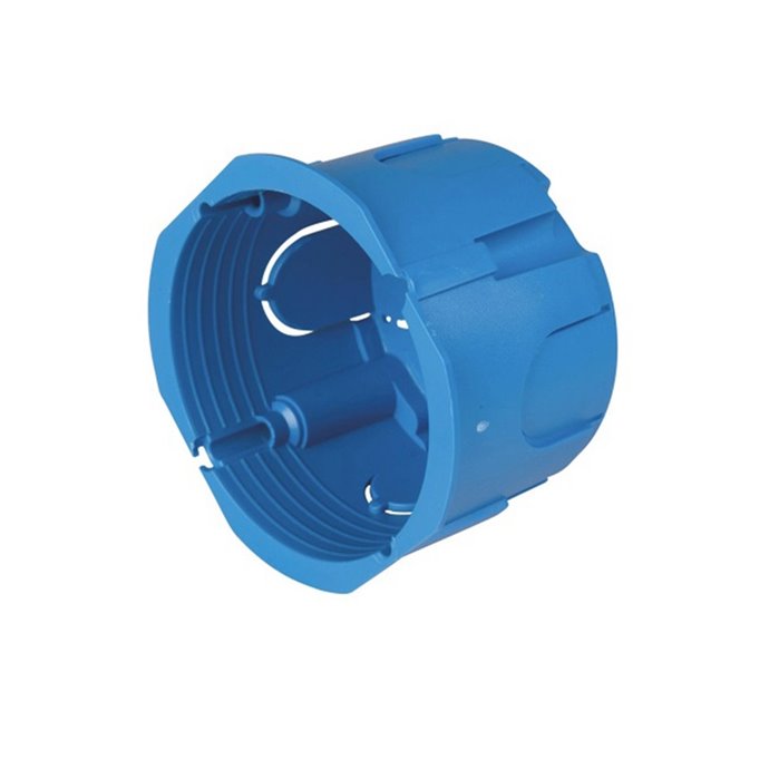 Scatola Portafrutti MeanWell da Incasso 2 Posti Rettangolare per Cartongesso con Inserto Metallico