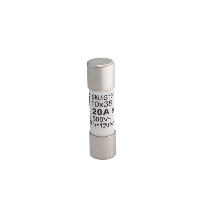 Fusibili AC MeanWell 500V D10X38mm 20A IP20 Certificati IEC60269 (10pz) Fusibili AC MeanWell 500V D10X38mm 20A IP20 Certificati IEC60269 (10pz)