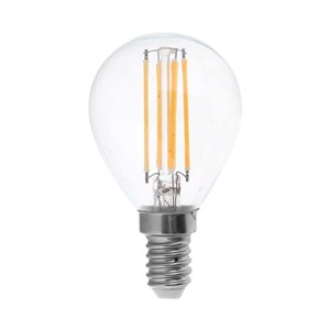 LED Bulb - 4W Filament E14 P45 Clear Cover 4500K