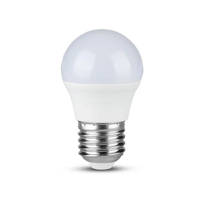 6.5W G45 PLASTIC BULB WITH CREE CHIP 3000K E27 6YRS WARRANTY