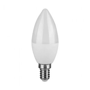 3.7W LED PLASTIC CANDLE BULB WITH CREE CHIP 3000K E14 6YRS WARRANTY