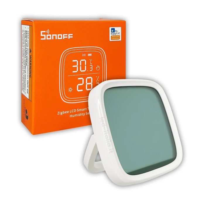 Sensore Smart di Temperatura e Umidit√† ZigBee con schermo LCD