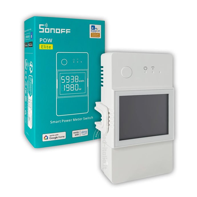 Smart Meter con Interruttore WiFi 20A