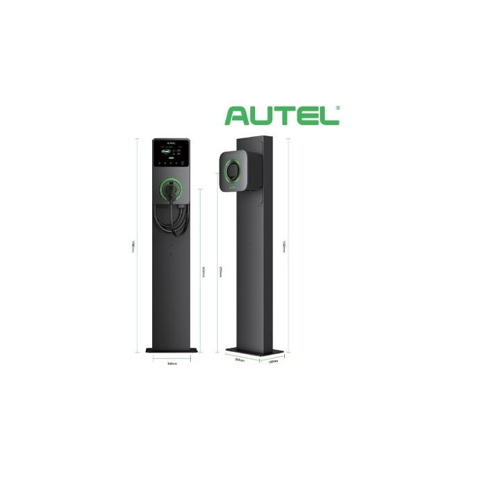 Palo per colonnine AC AUTEL ADA - 1 e 2 lati (obbligatorio accessorio staffa)