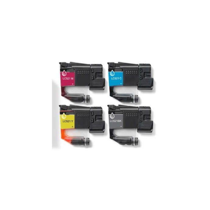 Magenta Compatible Cartridge DCP-J1260W/J1313DW/J1360DW/J1460DW-0.5KLC521M