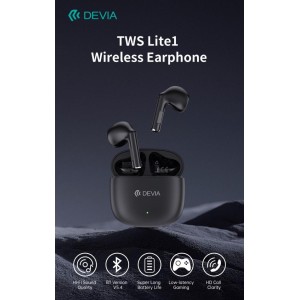 Auricolari TWS EM404 Lite1 Bluetooth 5.4 Neri