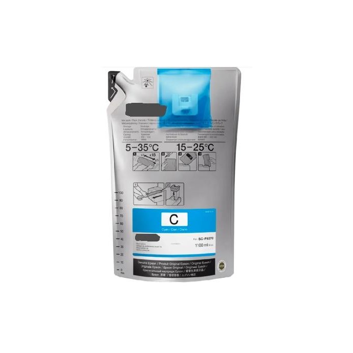 1100ML Ciano Pg Com Epson SureColor F6300/F9400  C13T46D240