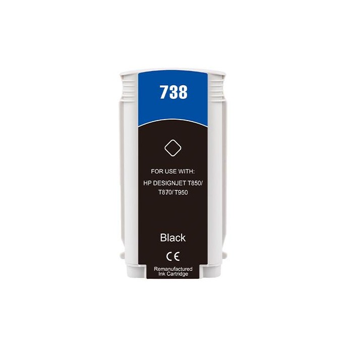 130ML Black Reman HP DesignJet T850,T870,XT870,XT950498N4A