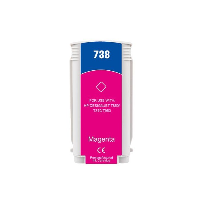130ML Magenta Reman HP DesignJet T850,T870,XT870,XT950498N6A