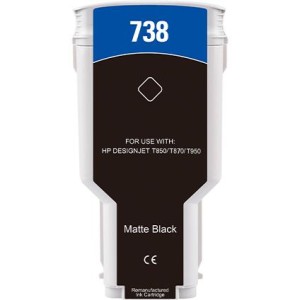 300ML Black Reman HP DesignJet T850,T870,XT870,XT950498N8A