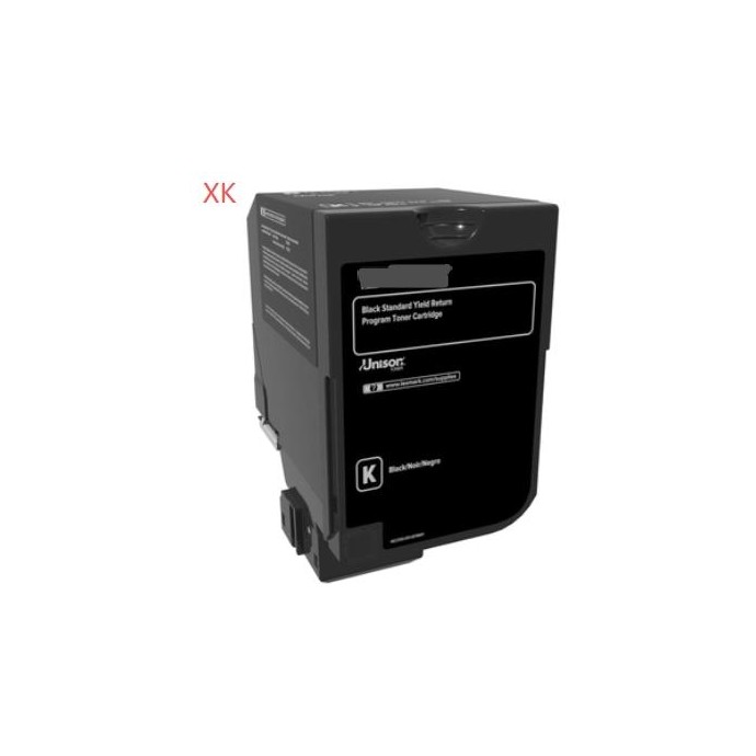 Black compatible para Lexmark CS632/CX635-20K