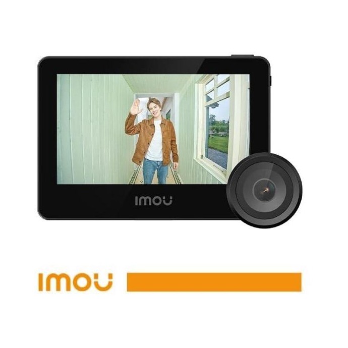 IM-VD1 Telecamera spioncino video Wi-Fi 5MP con schermo interno 4,3″ per porta