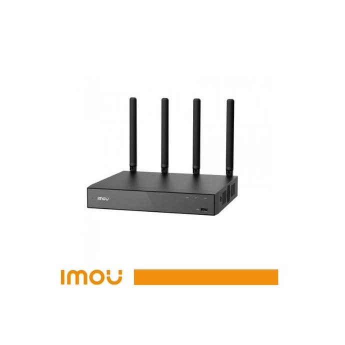 Imou Videoregistratore di rete NVR a 10 Canali 4K Wireless +audio bidir. Wi-Fi 6