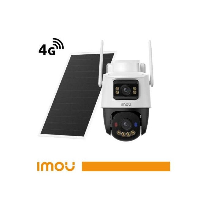 Imou Telecamera AOV Doppia Ottica 5MP+5MP a batteria Wi-Fi + 4G